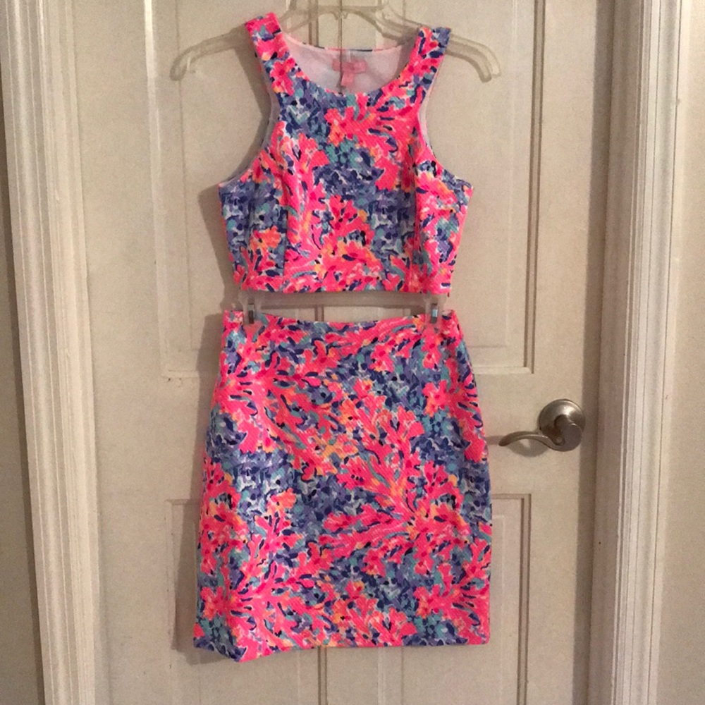 Lilly Pulitzer Mallika Skirt Set NWT